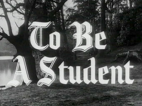 089 – To Be A Student
