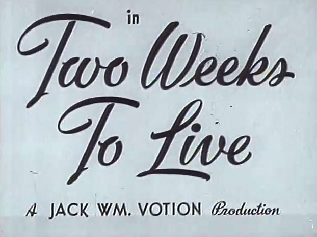 Two Weeks to Live